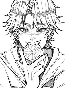 [B&W] BUST-UP