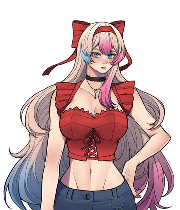 FULL-RENDER WAIST-UP